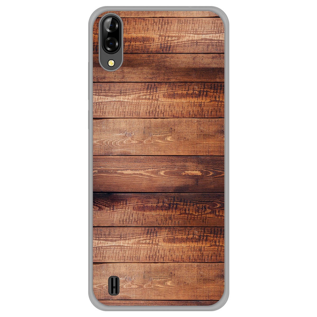 Funda Gel Tpu para Blackview A60 diseño Madera 02 Dibujos