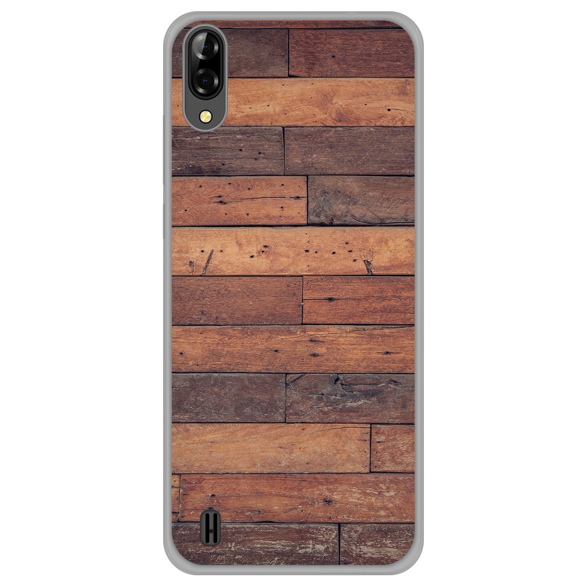 Funda Gel Tpu para Blackview A60 diseño Madera 03 Dibujos