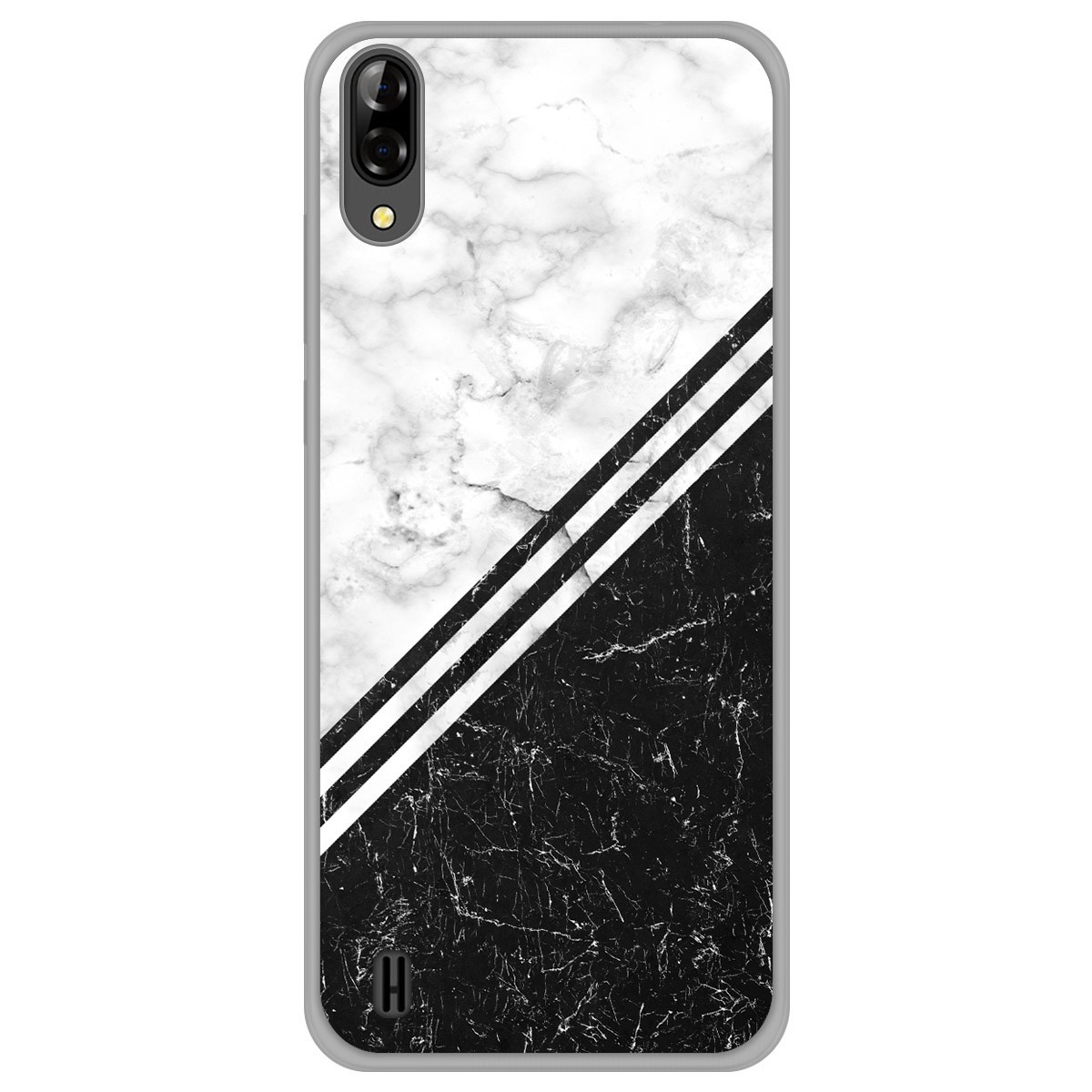 Funda Gel Tpu para Blackview A60 diseño Mármol 01 Dibujos