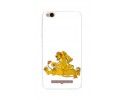 Funda Gel Tpu para Xiaomi Redmi 4A Diseño Leones Dibujos