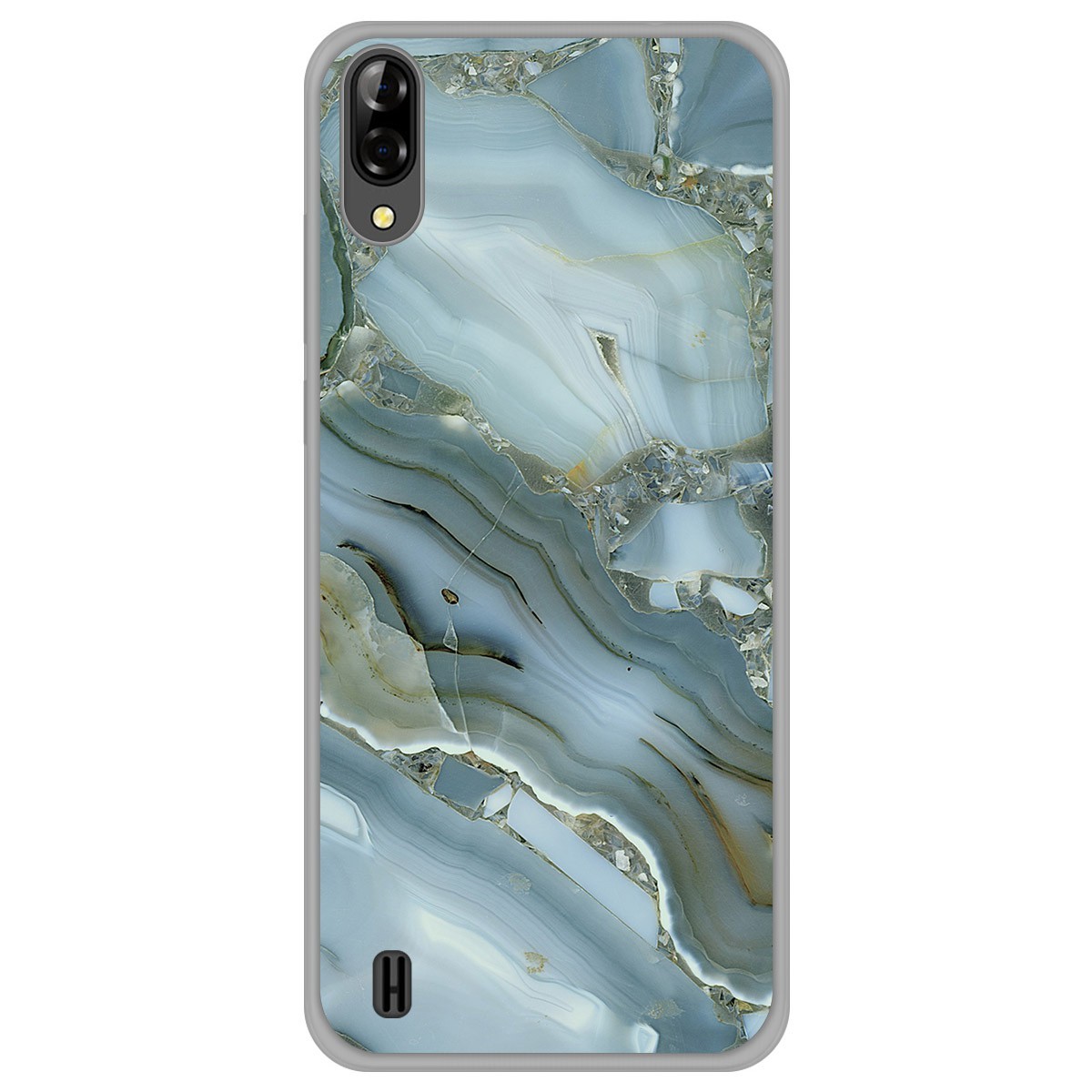 Funda Gel Tpu para Blackview A60 diseño Mármol 09 Dibujos