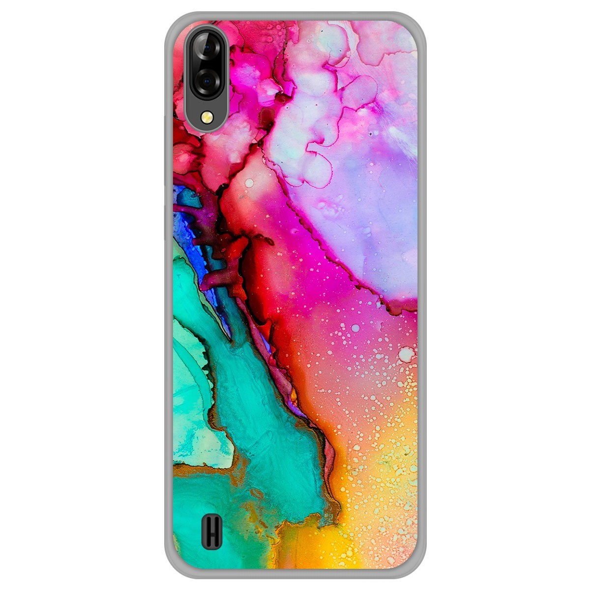 Funda Gel Tpu para Blackview A60 diseño Mármol 15 Dibujos