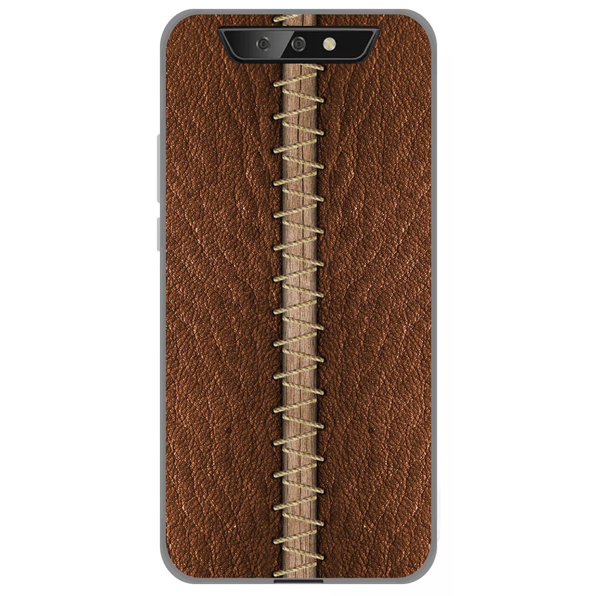 Funda Gel Tpu para Blackview BV5500 / BV5500 Pro diseño Cuero 01 Dibujos