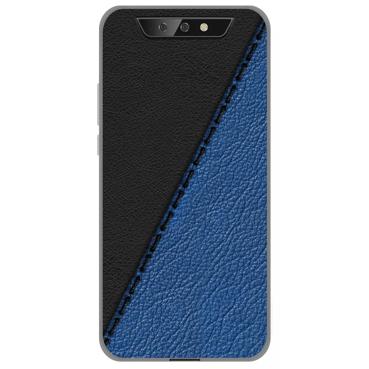 Funda Gel Tpu para Blackview BV5500 / BV5500 Pro diseño Cuero 02 Dibujos