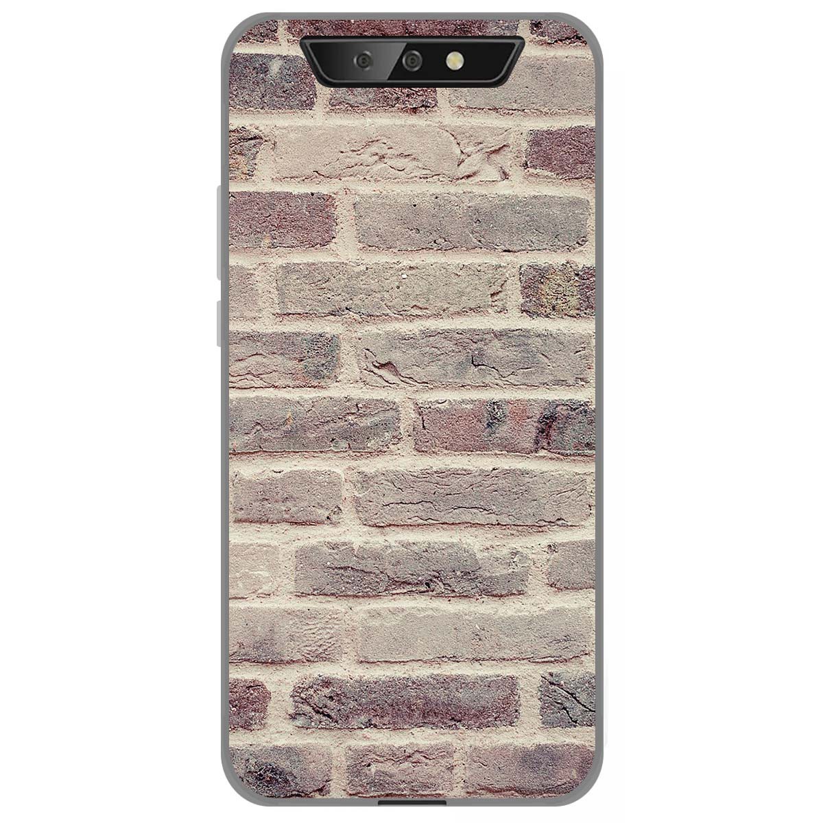 Funda Gel Tpu para Blackview BV5500 / BV5500 Pro diseño Ladrillo 01 Dibujos