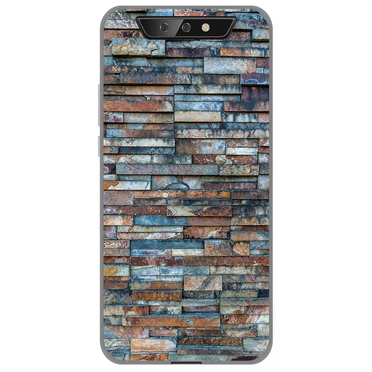 Funda Gel Tpu para Blackview BV5500 / BV5500 Pro diseño Ladrillo 05 Dibujos