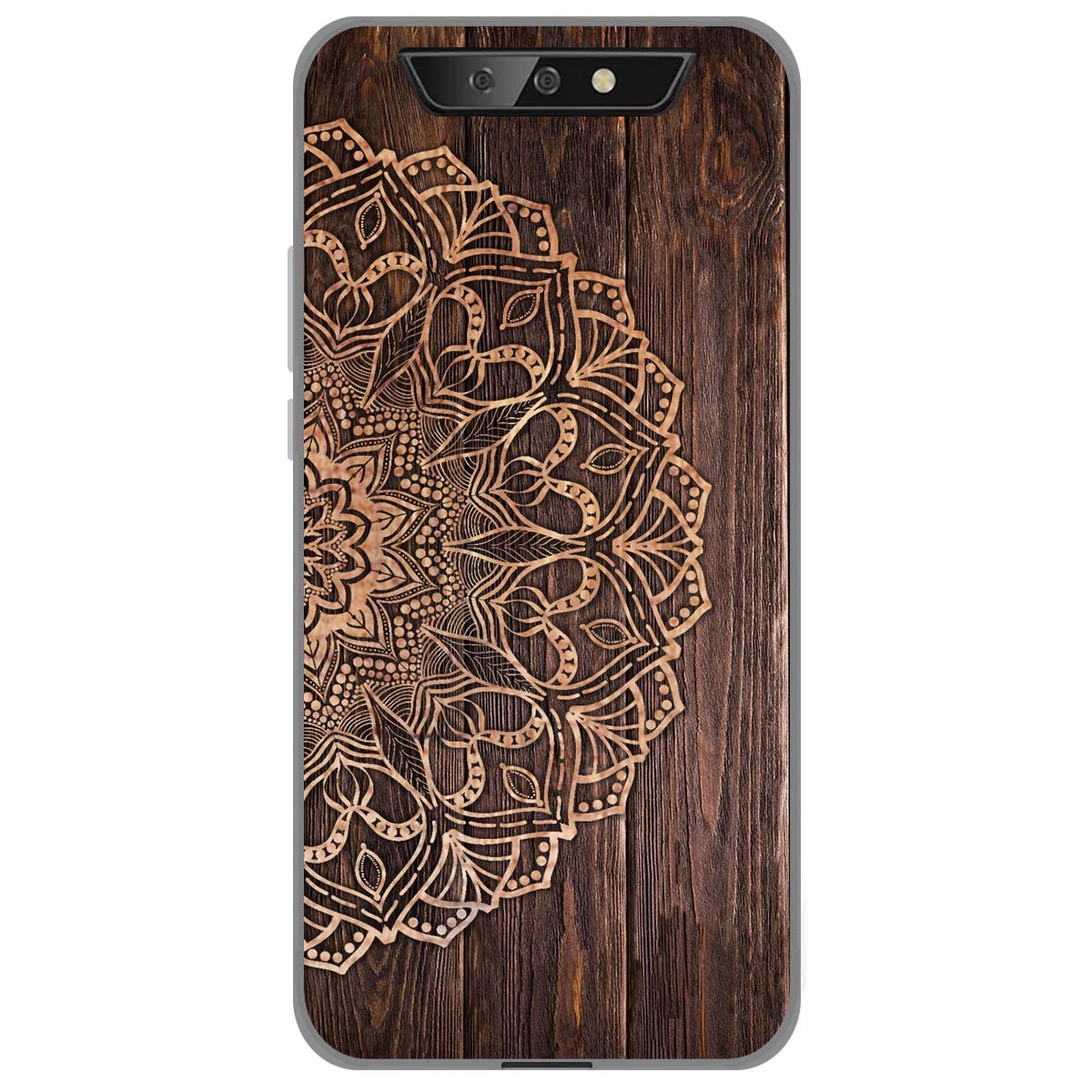 Funda Gel Tpu para Blackview BV5500 / BV5500 Pro diseño Madera 06 Dibujos