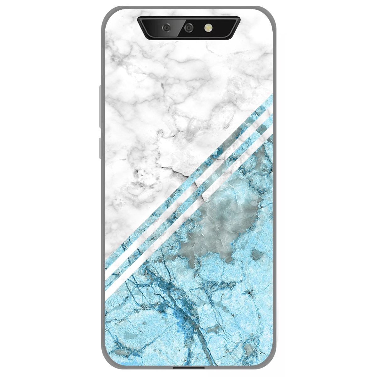 Funda Gel Tpu para Blackview BV5500 / BV5500 Pro diseño Mármol 02 Dibujos