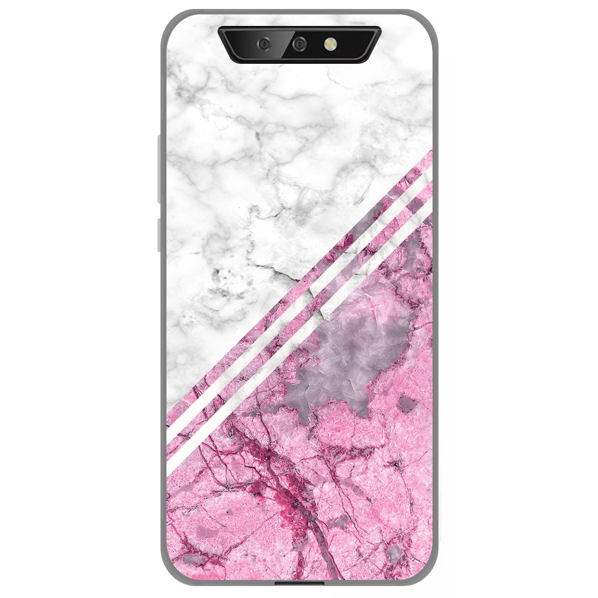 Funda Gel Tpu para Blackview BV5500 / BV5500 Pro diseño Mármol 03 Dibujos