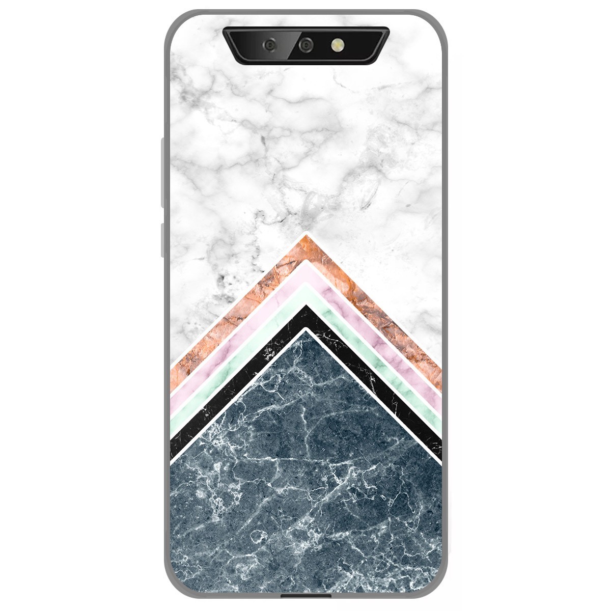 Funda Gel Tpu para Blackview BV5500 / BV5500 Pro diseño Mármol 05 Dibujos