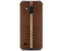 Funda Gel Tpu para Blackview Bv9600 Pro diseño Cuero 01 Dibujos