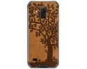 Funda Gel Tpu para Blackview Bv9600 Pro diseño Cuero 03 Dibujos