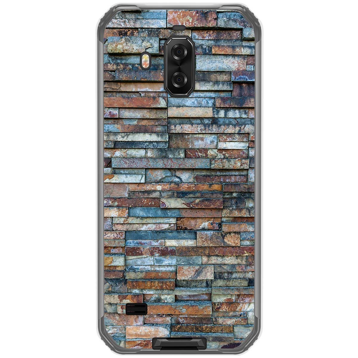 Funda Gel Tpu para Blackview Bv9600 Pro diseño Ladrillo 05 Dibujos