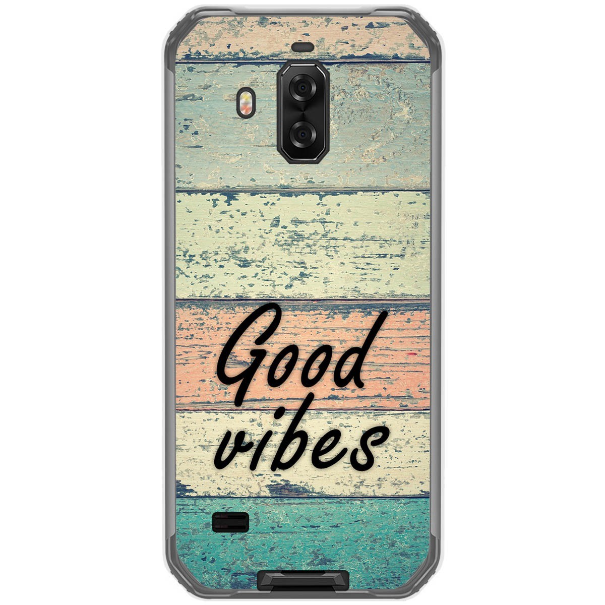 Funda Gel Tpu para Blackview Bv9600 Pro diseño Madera 01 Dibujos