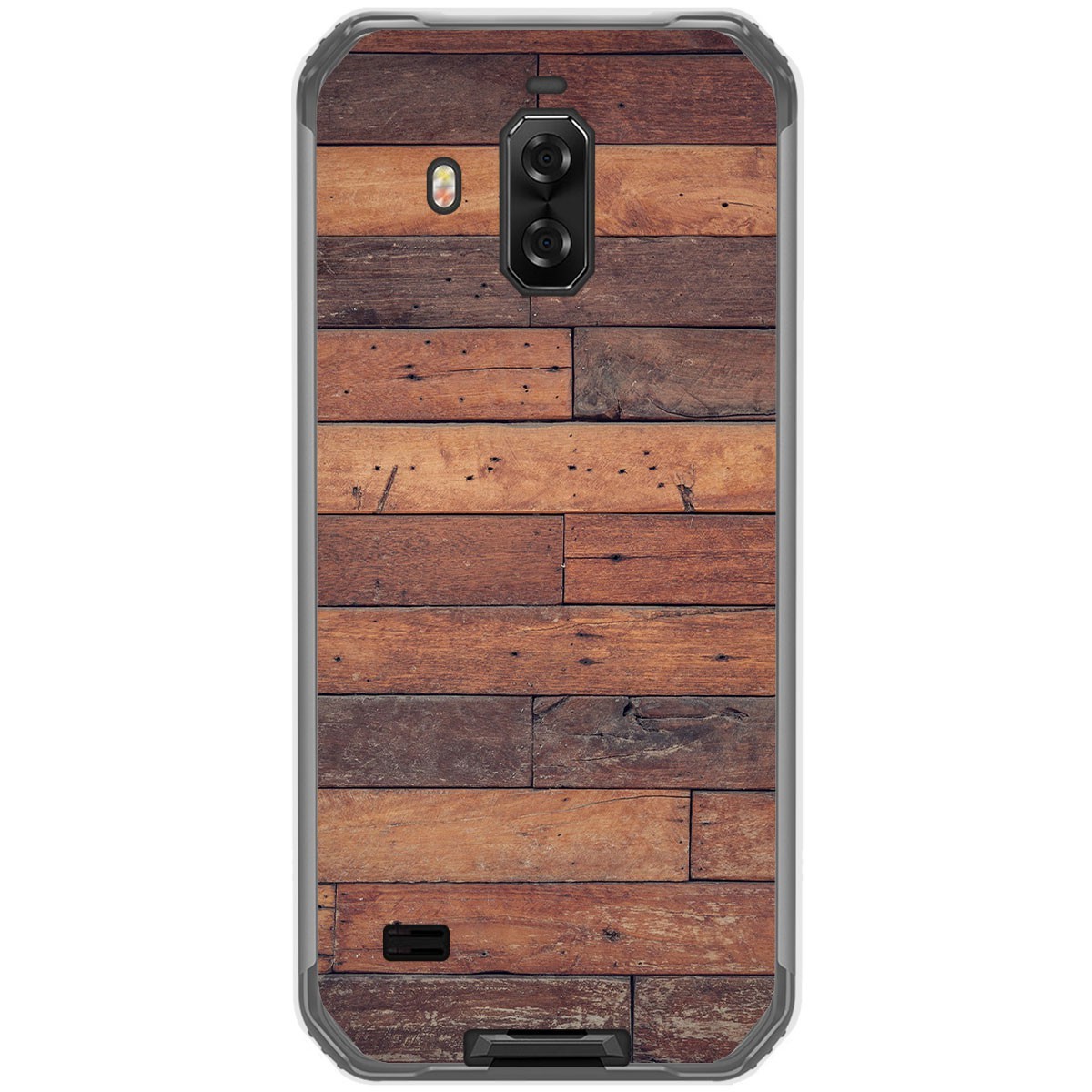 Funda Gel Tpu para Blackview Bv9600 Pro diseño Madera 03 Dibujos