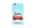Funda Gel Tpu para Xiaomi Redmi 4A Diseño Furgoneta Dibujos