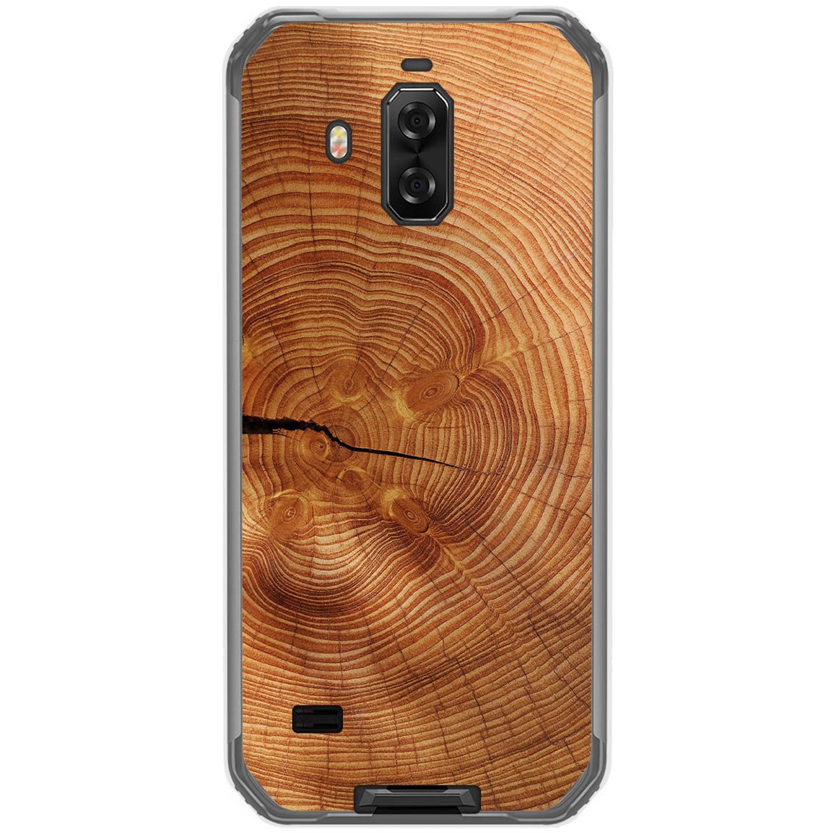 Funda Gel Tpu para Blackview Bv9600 Pro diseño Madera 04 Dibujos