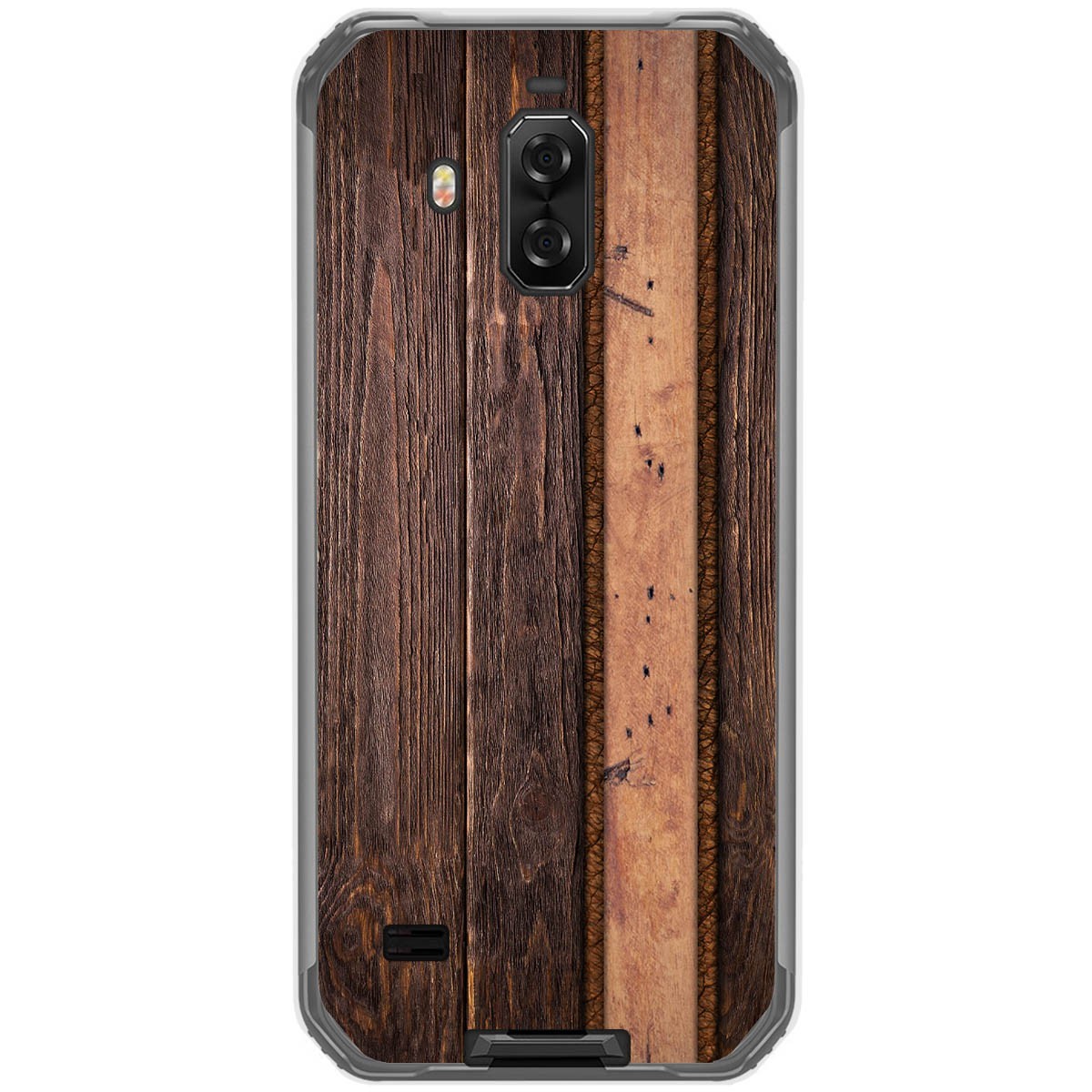 Funda Gel Tpu para Blackview Bv9600 Pro diseño Madera 05 Dibujos