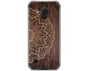 Funda Gel Tpu para Blackview Bv9600 Pro diseño Madera 06 Dibujos