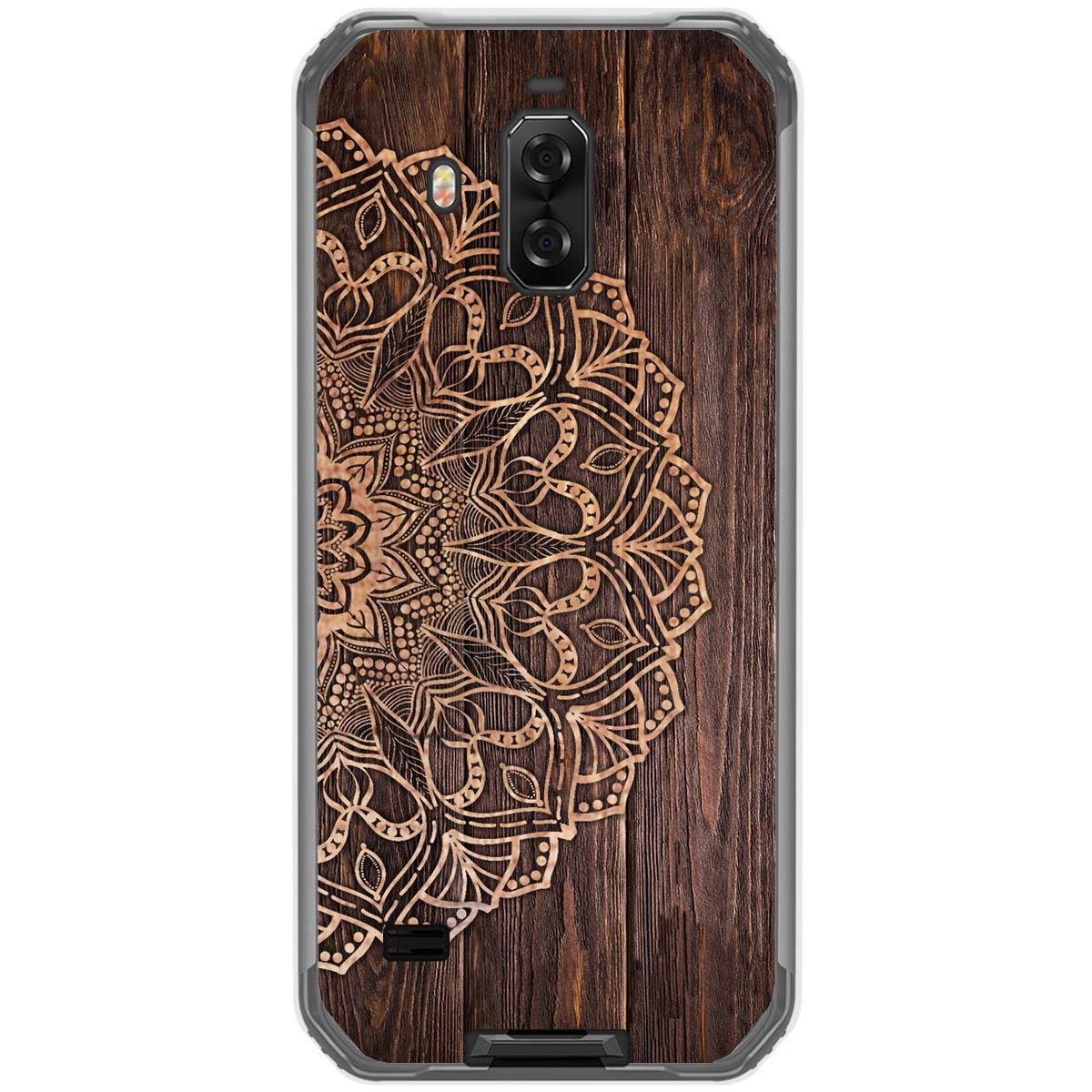 Funda Gel Tpu para Blackview Bv9600 Pro diseño Madera 06 Dibujos