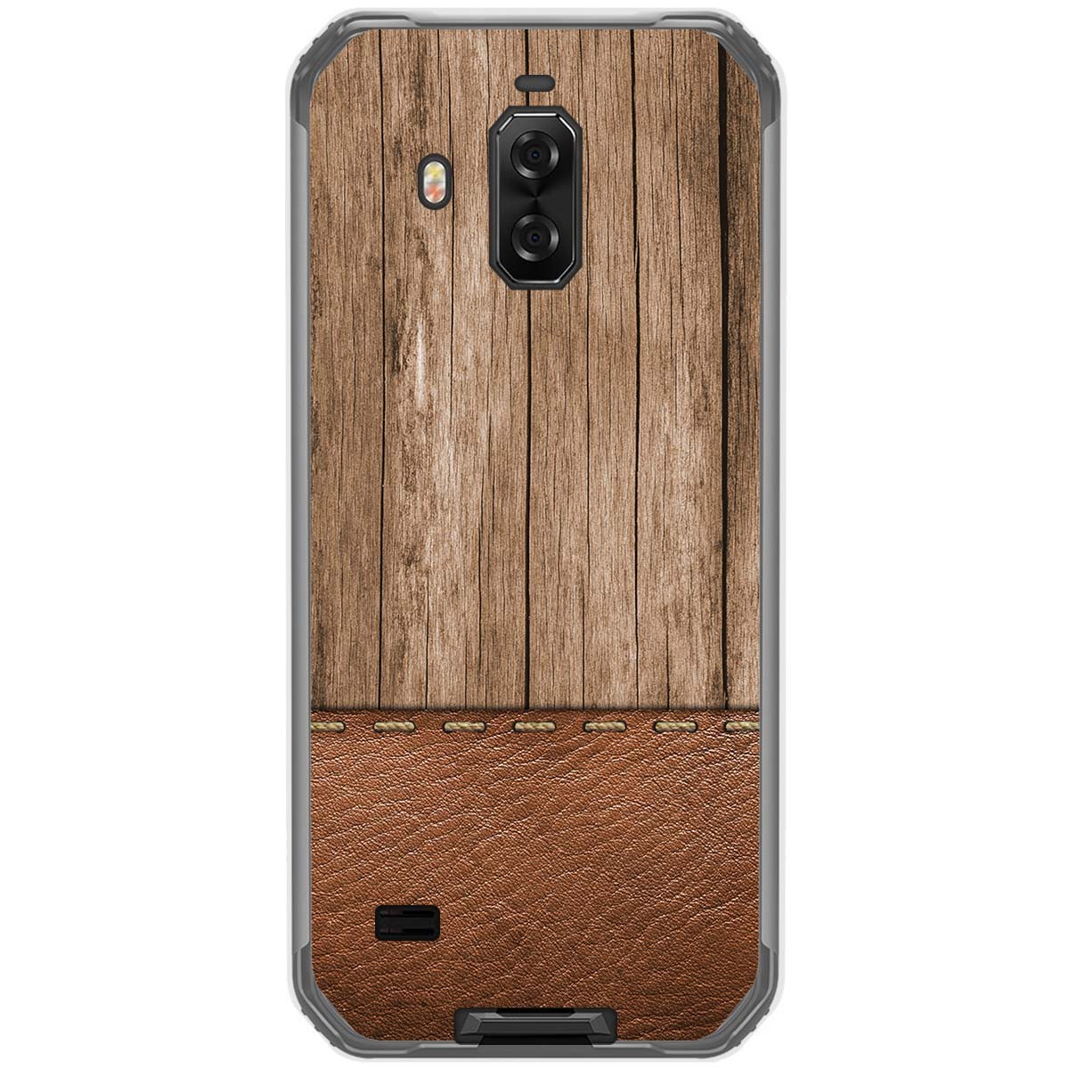 Funda Gel Tpu para Blackview Bv9600 Pro diseño Madera 09 Dibujos