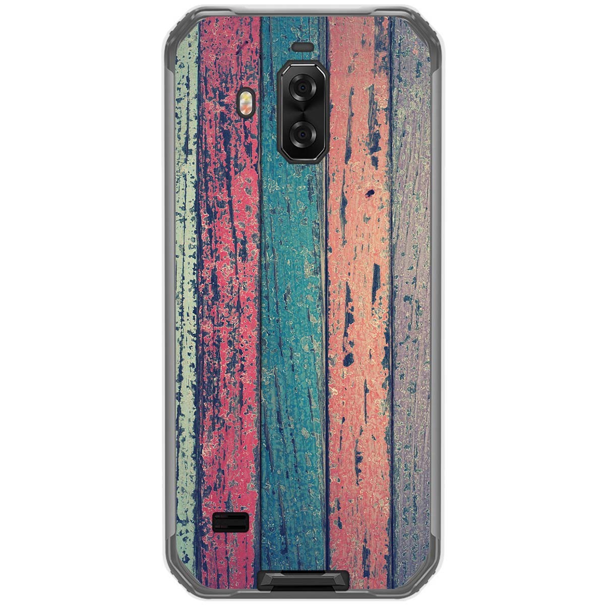 Funda Gel Tpu para Blackview Bv9600 Pro diseño Madera 10 Dibujos