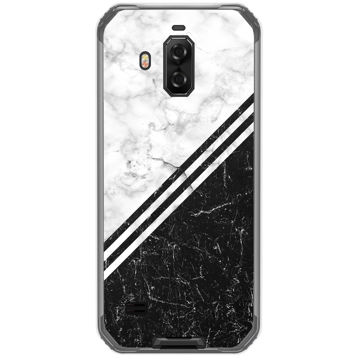 Funda Gel Tpu para Blackview Bv9600 Pro diseño Mármol 01 Dibujos