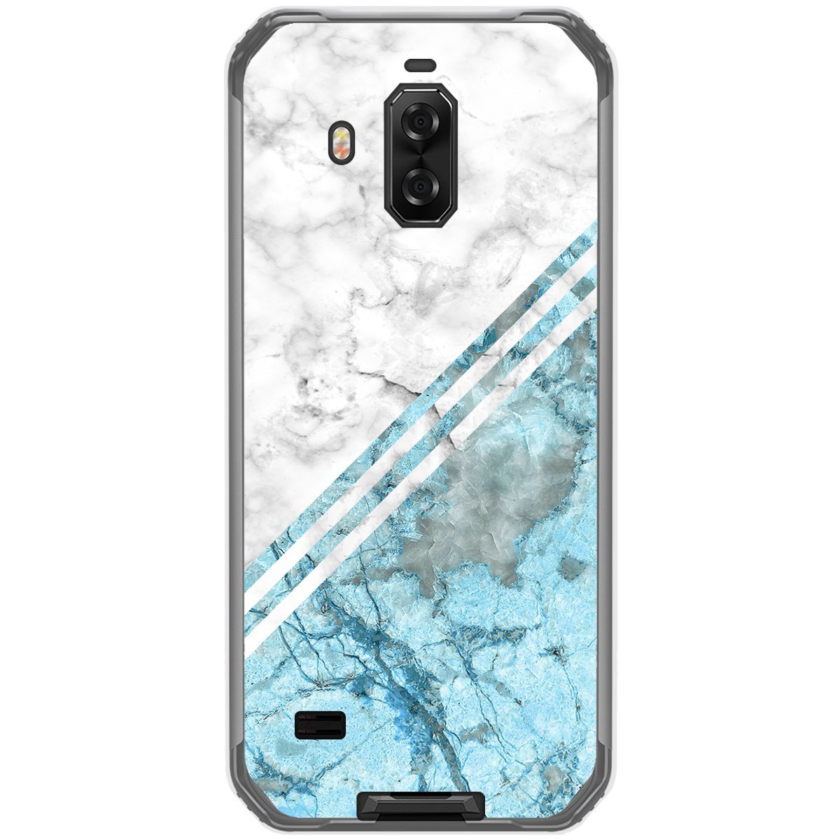 Funda Gel Tpu para Blackview Bv9600 Pro diseño Mármol 02 Dibujos