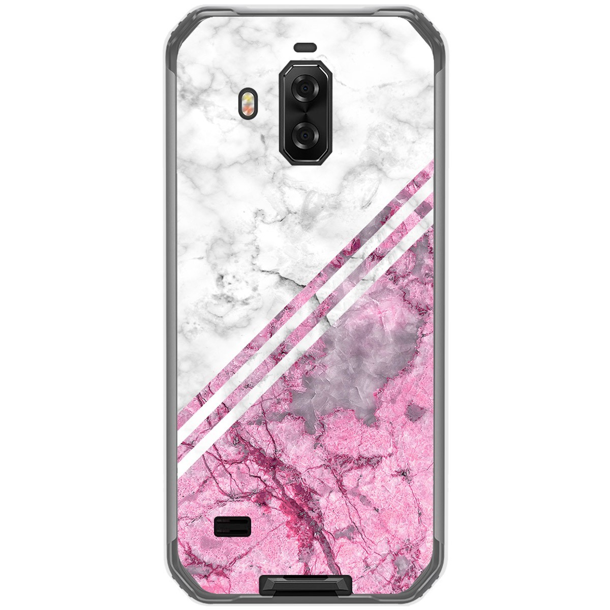 Funda Gel Tpu para Blackview Bv9600 Pro diseño Mármol 03 Dibujos
