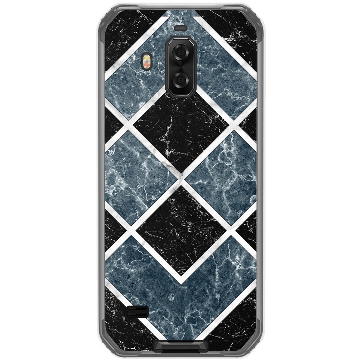 Funda Gel Tpu para Blackview Bv9600 Pro diseño Mármol 06 Dibujos