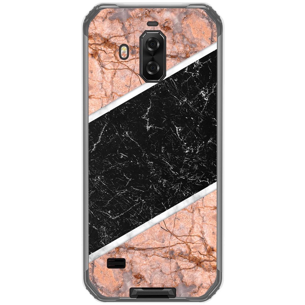 Funda Gel Tpu para Blackview Bv9600 Pro diseño Mármol 07 Dibujos