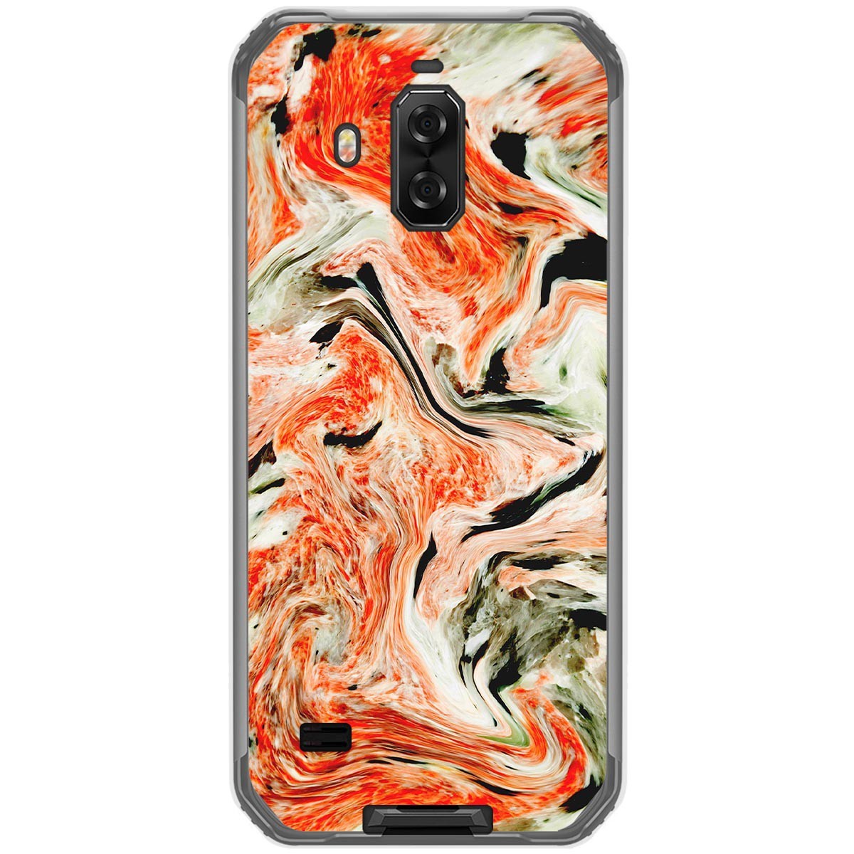 Funda Gel Tpu para Blackview Bv9600 Pro diseño Mármol 12 Dibujos