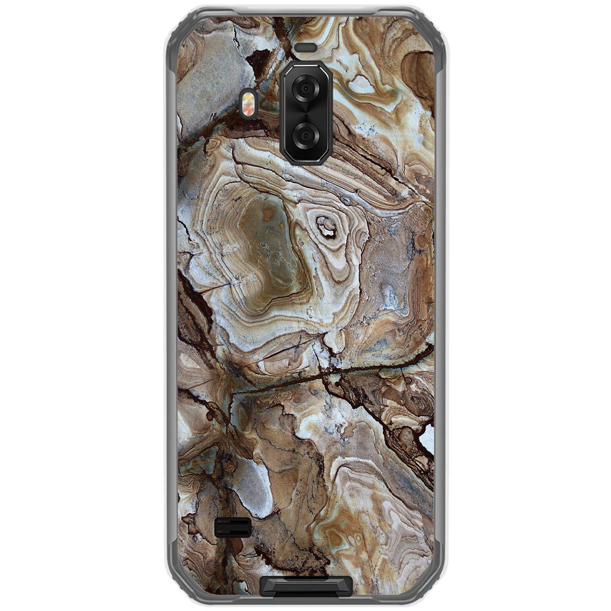 Funda Gel Tpu para Blackview Bv9600 Pro diseño Mármol 14 Dibujos