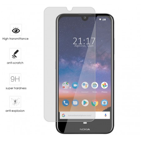 Protector Cristal Templado para Nokia 2.2 Vidrio