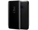 Funda Flip Cover Clear View para Samsung Galaxy A40 color Negra