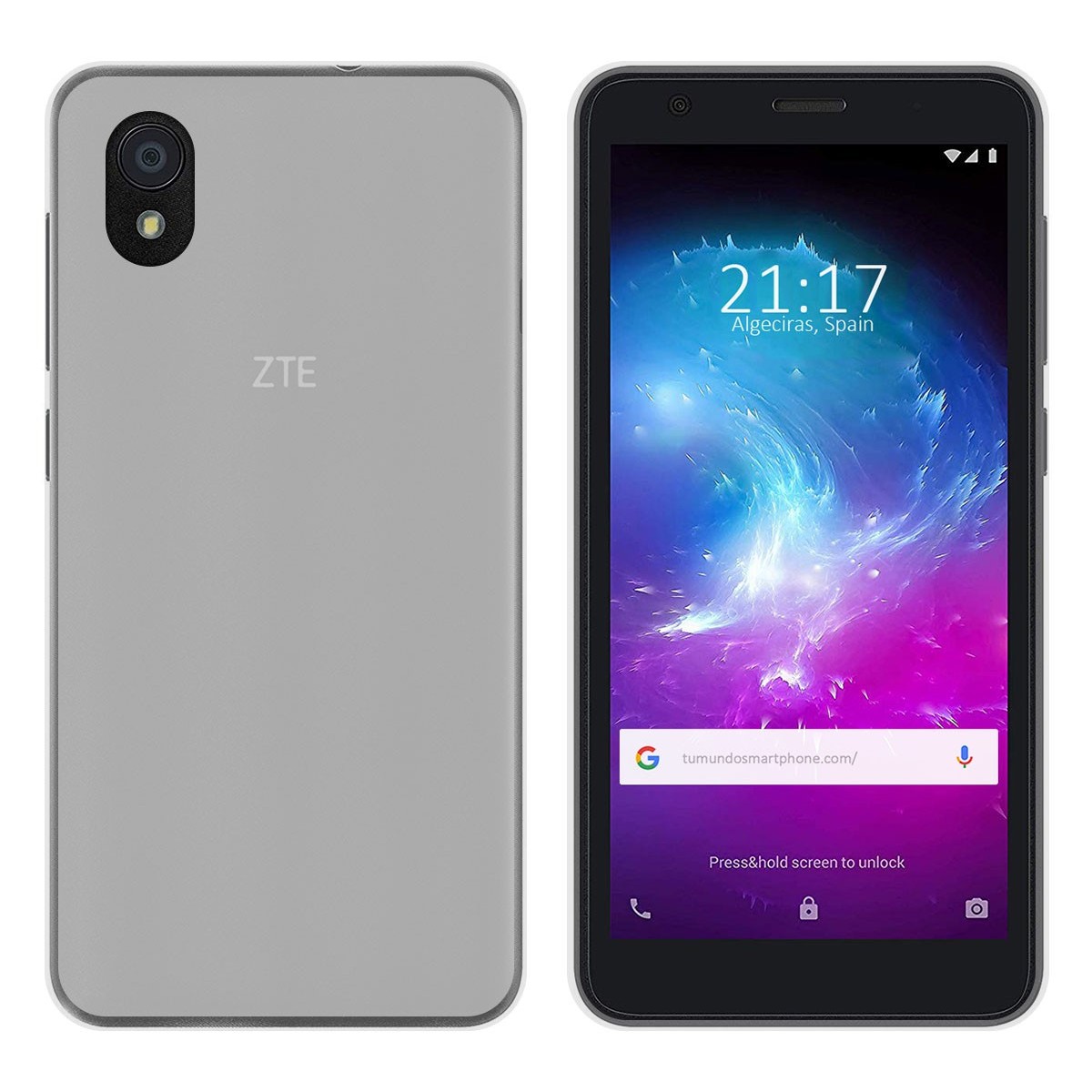 Funda Gel Tpu para Zte Blade A3 (2019) / L8 Color Transparente