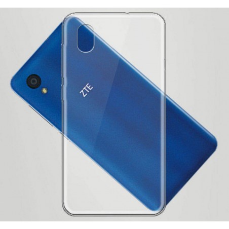 Funda Gel Tpu Fina Ultra-Thin 0,5mm Transparente para Zte Blade A3 (2019) / L8