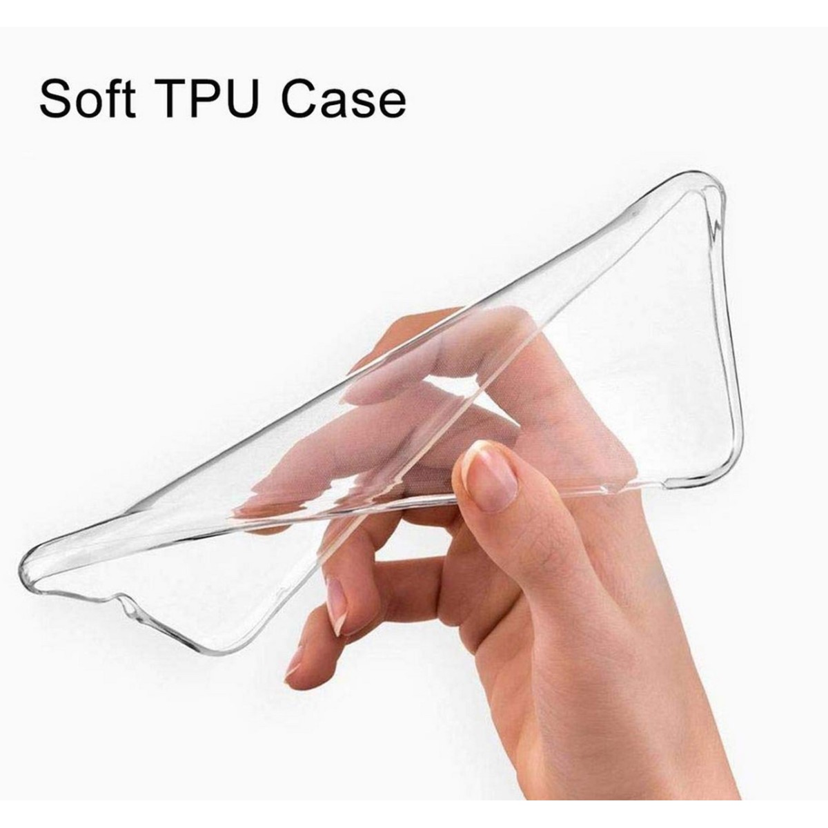 Funda Gel Tpu Fina Ultra-Thin 0,5mm Transparente para Zte Blade A3 (2019) / L8