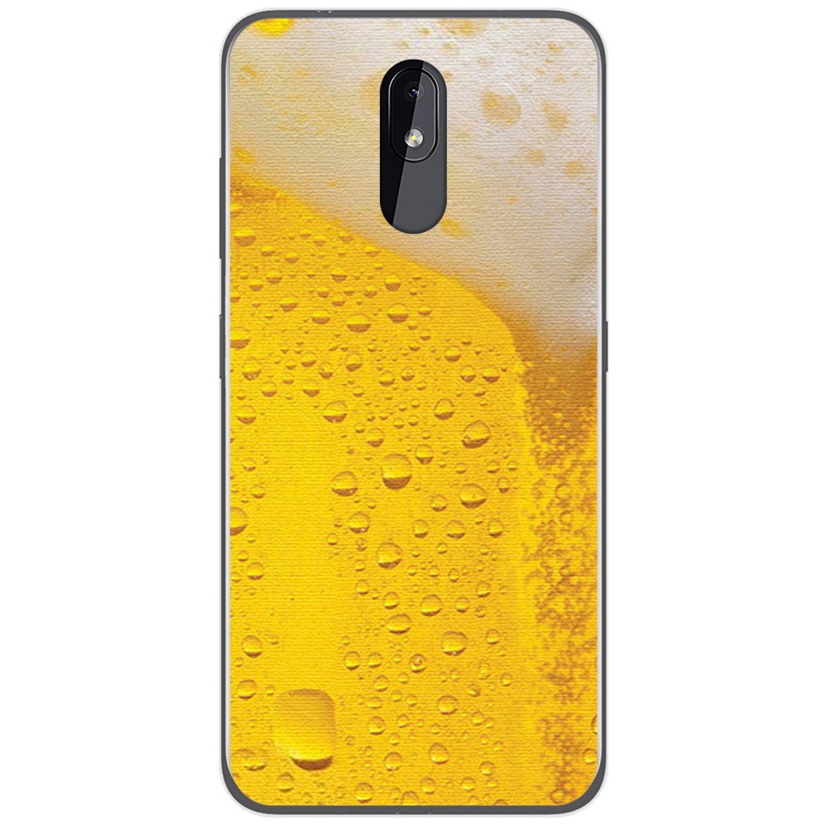 Funda Gel Tpu para Nokia 3.2 diseño Cerveza Dibujos