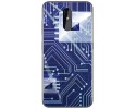 Funda Gel Tpu para Nokia 3.2 diseño Circuito Dibujos