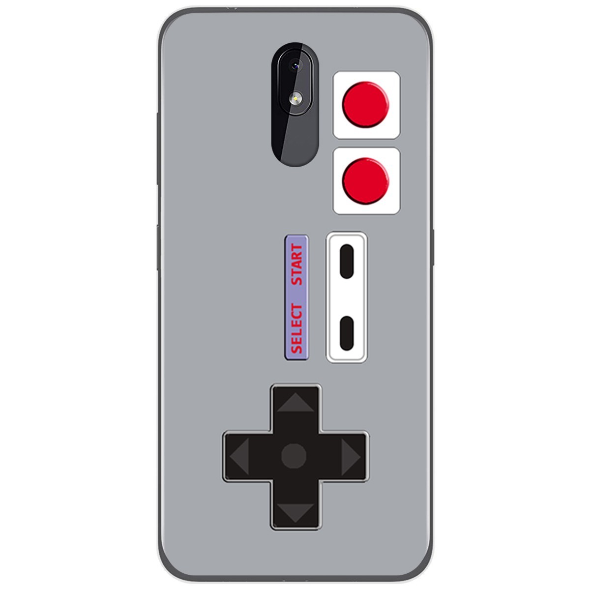 Funda Gel Tpu para Nokia 3.2 diseño Consola Dibujos