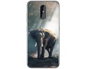 Funda Gel Tpu para Nokia 3.2 diseño Elefante Dibujos