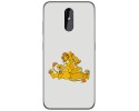Funda Gel Tpu para Nokia 3.2 diseño Leones Dibujos