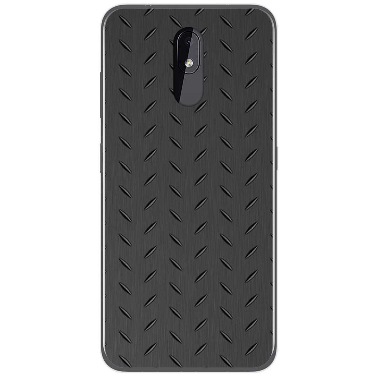 Funda Gel Tpu para Nokia 3.2 diseño Metal Dibujos