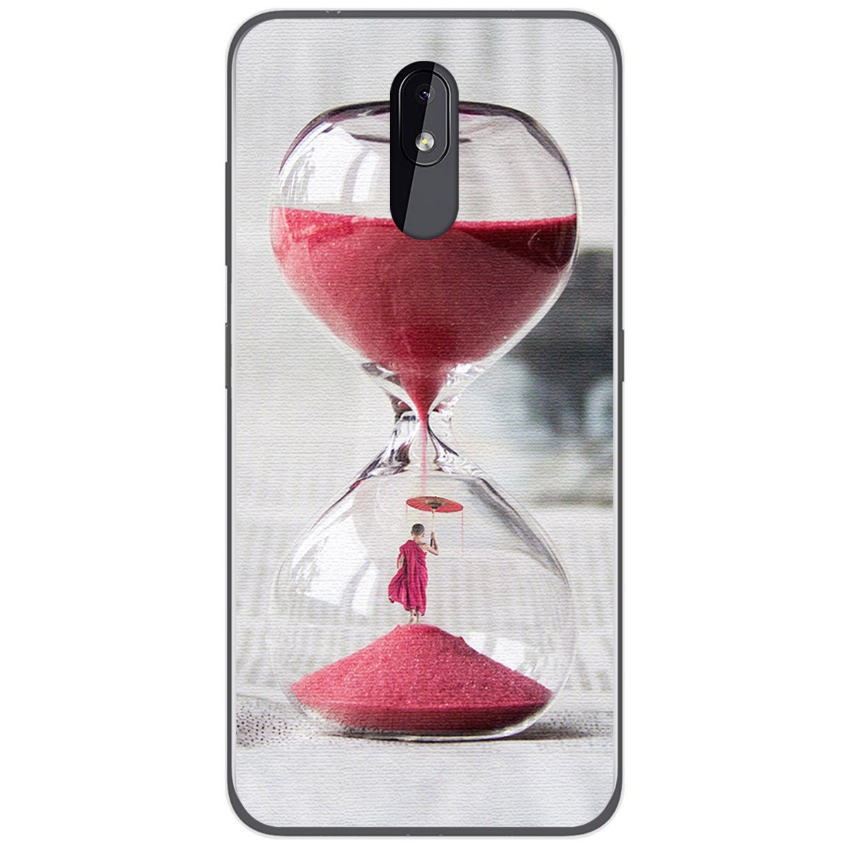 Funda Gel Tpu para Nokia 3.2 diseño Reloj Dibujos