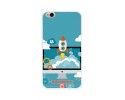 Funda Gel Tpu para Xiaomi Redmi 4A Diseño Cohete Dibujos