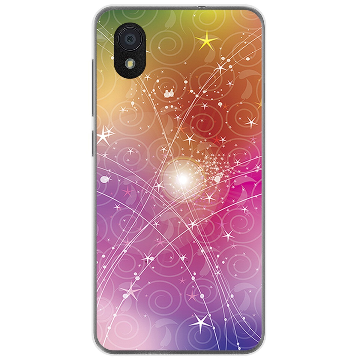 Funda Gel Tpu para Zte Blade A3 (2019) / L8 diseño Abstracto Dibujos