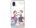 Funda Gel Tpu para Zte Blade A3 (2019) / L8 diseño Café Dibujos