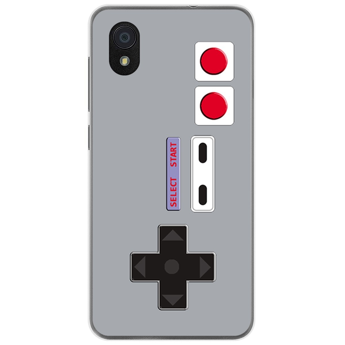Funda Gel Tpu para Zte Blade A3 (2019) / L8 diseño Consola Dibujos
