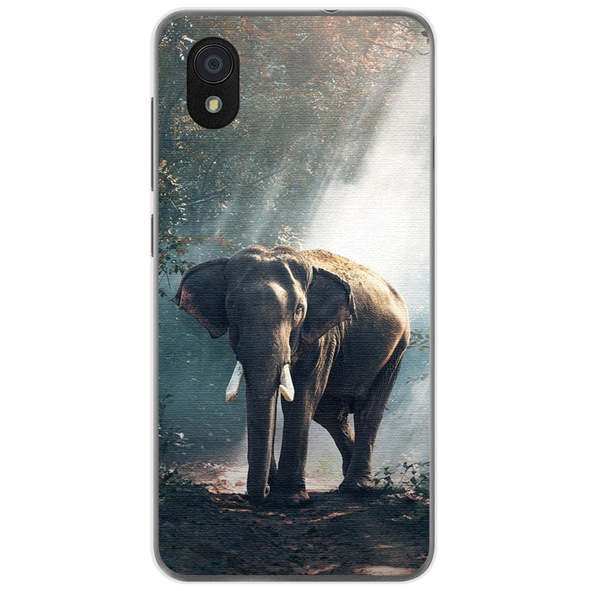 Funda Gel Tpu para Zte Blade A3 (2019) / L8 diseño Elefante Dibujos